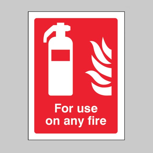 For Use On Any Fire