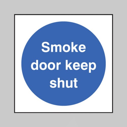 Smoke Door Keep Shut