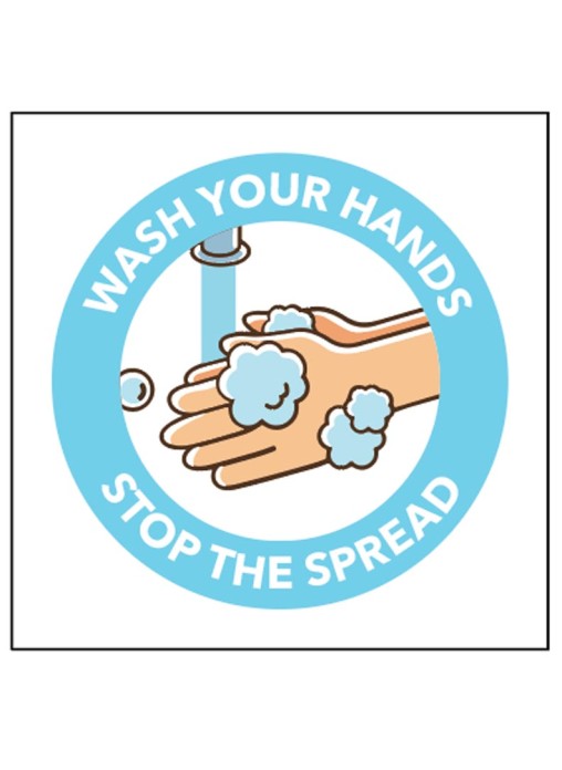 Wash Your Hands - Self Adhesive Sticker