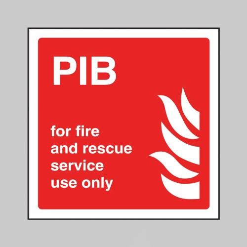 PIB For Fire and Rescue Service Use Only