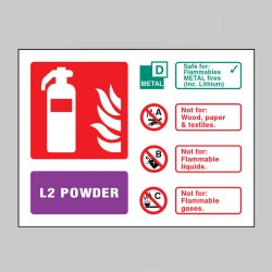 L2 Powder Extinguisher Identification