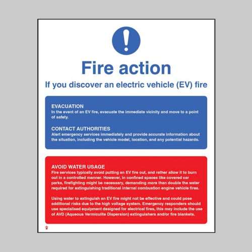 Fire Action - Electric Vehicle