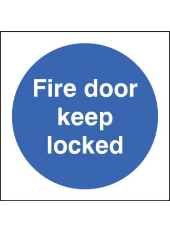 Fire Door Keep Locked