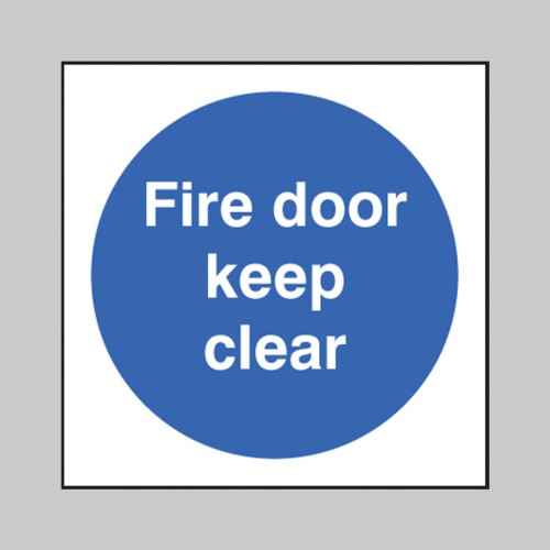 Fire Door Keep Clear