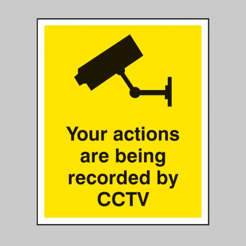 Your Actions Are Being Recorded By CCTV