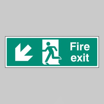 Fire Exit - Down and Left