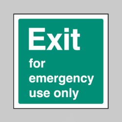 Exit Emergency Use