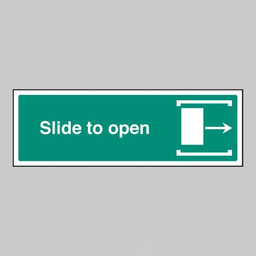 Slide to Open - Arrow Right