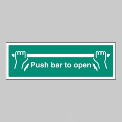 Push Bar to Open