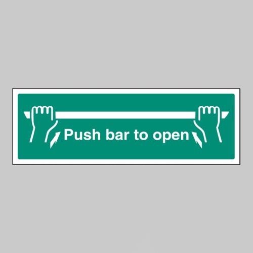 Push Bar to Open