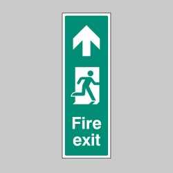 Fire Exit - Up / Straight On (Portrait)