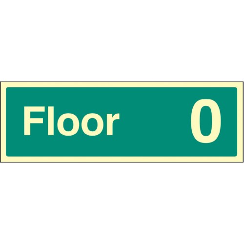 Floor 0 - Floor Level Dwelling ID Signs