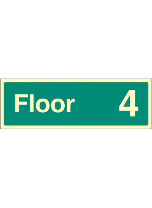 Floor 4 - Floor Level Dwelling ID Signs