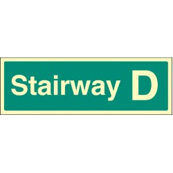 Stairway D - Stairway Dwelling ID