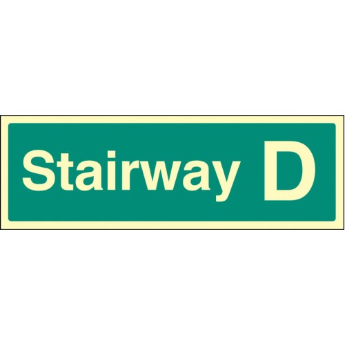 Stairway D - Stairway Dwelling ID