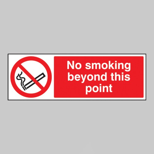 No Smoking Beyond this Point