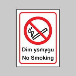 Welsh No Smoking