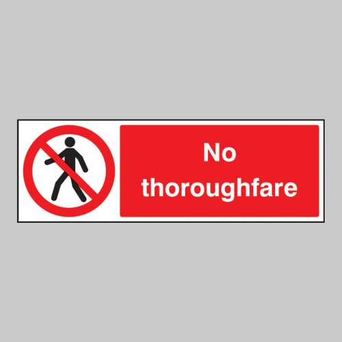 No Thoroughfare