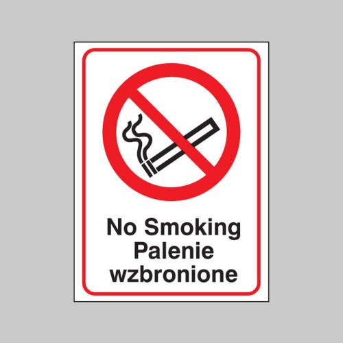 No Smoking (English / Polish)