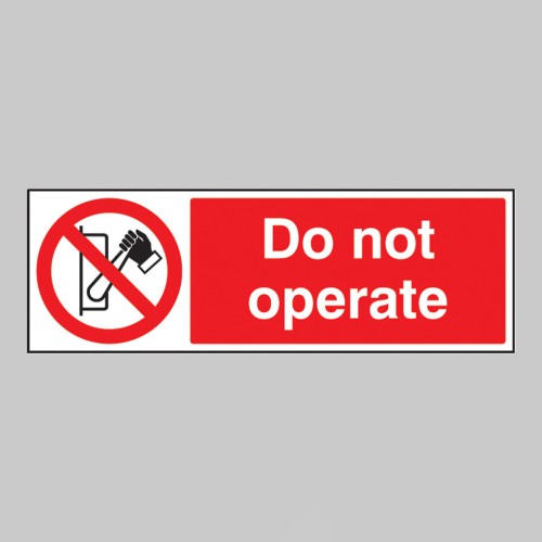 Do Not Operate