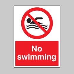 No Swimming