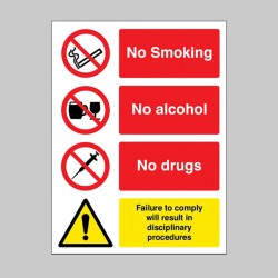 No Smoking - Alcohol - Drugs