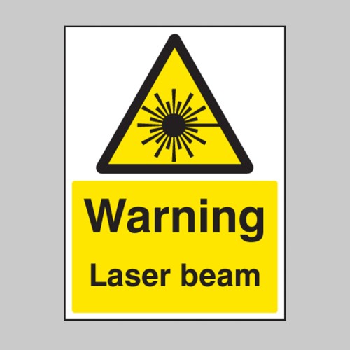 Warning - Laser Beam