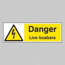 Danger - Live Busbars