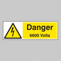 Danger - 6600 Volts