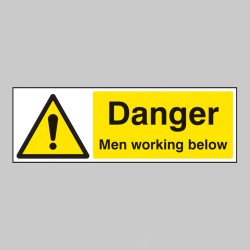 Danger - Men Working Below