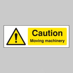 Caution - Moving Machinery