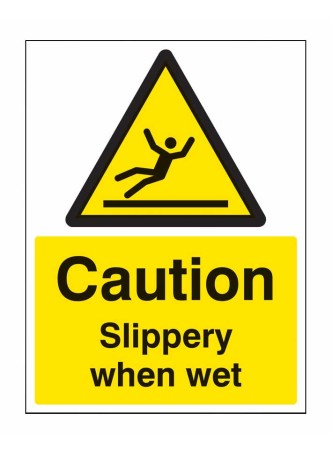 Caution - Slippery When Wet