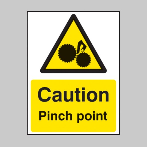 Caution - Pinch Point