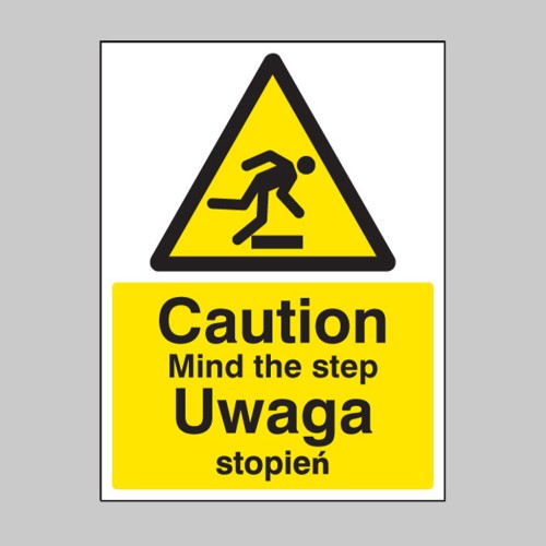 Caution - Mind the Step (English / Polish)