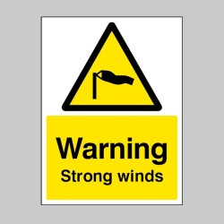 Warning - Strong Winds