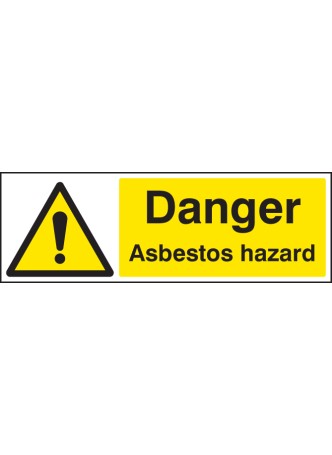 Danger Asbestos Hazard