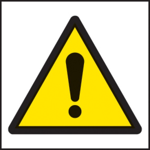 ! - Warning - Exclamation Symbol