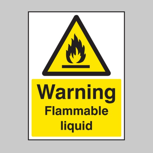 Warning - Flammable Liquid