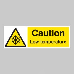 Caution - Low Temperature