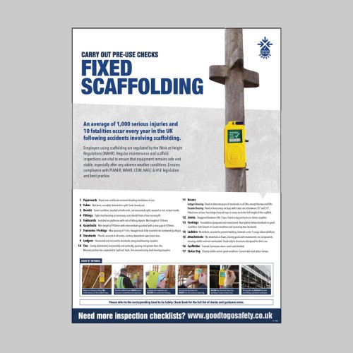 Scaffolding Inspection - Poster