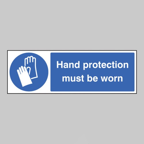 Hand Protection Must be Worn