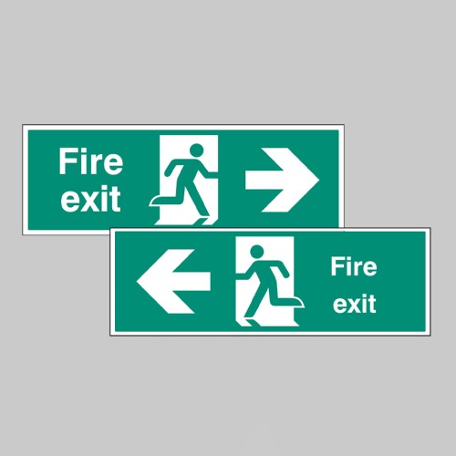 Double Sided Large Fire Exit - Left / Right