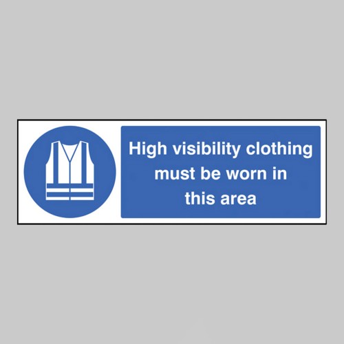 High Visibility Clothing Must be Worn in this Area