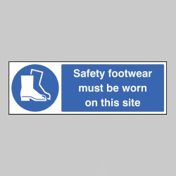 Safety Footwear Must be Worn On this Site