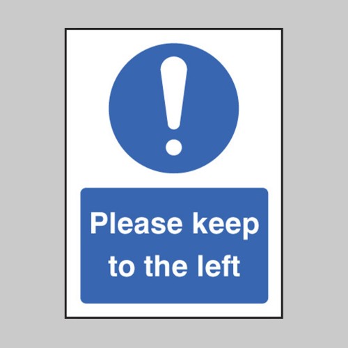 Please Keep to the Left