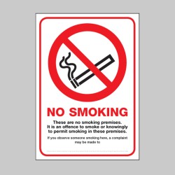 These Are No Smoking Premises - (Scotland)