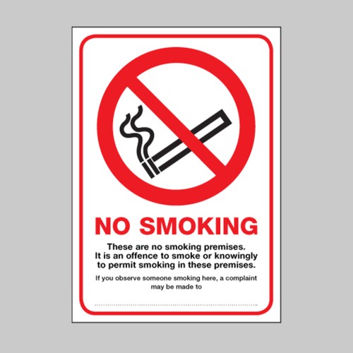 These Are No Smoking Premises - (Scotland)