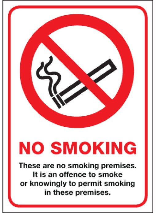 No Smoking Premises - (Scotland)