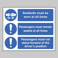 Wearing of Seatbelts with Symbols