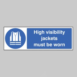 High Visibility Jackets Must be Worn